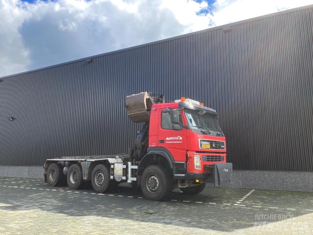 Terberg Fm1950 Camiões caixa desmontável com elevador de cabo
