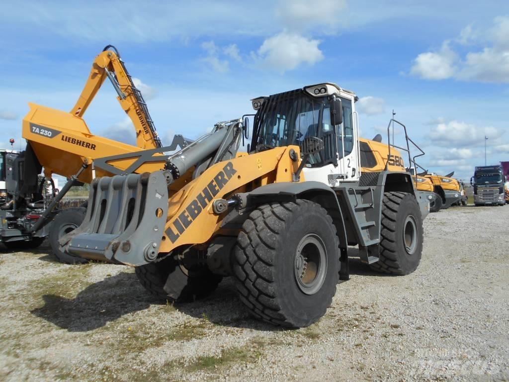 Liebherr L 580 Carregadeiras de rodas