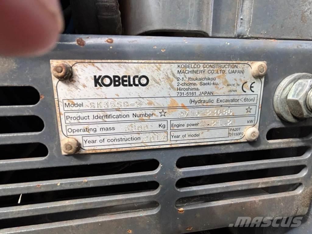 Kobelco SK35SR-5 Miniescavadeiras