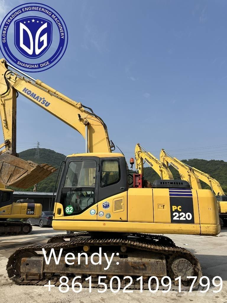 Komatsu PC 220-7 Escavadeiras de esteiras