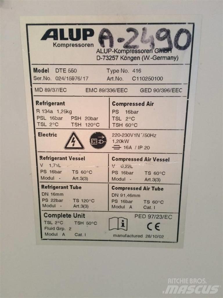 Alup DTE550 Secadores de ar comprimido