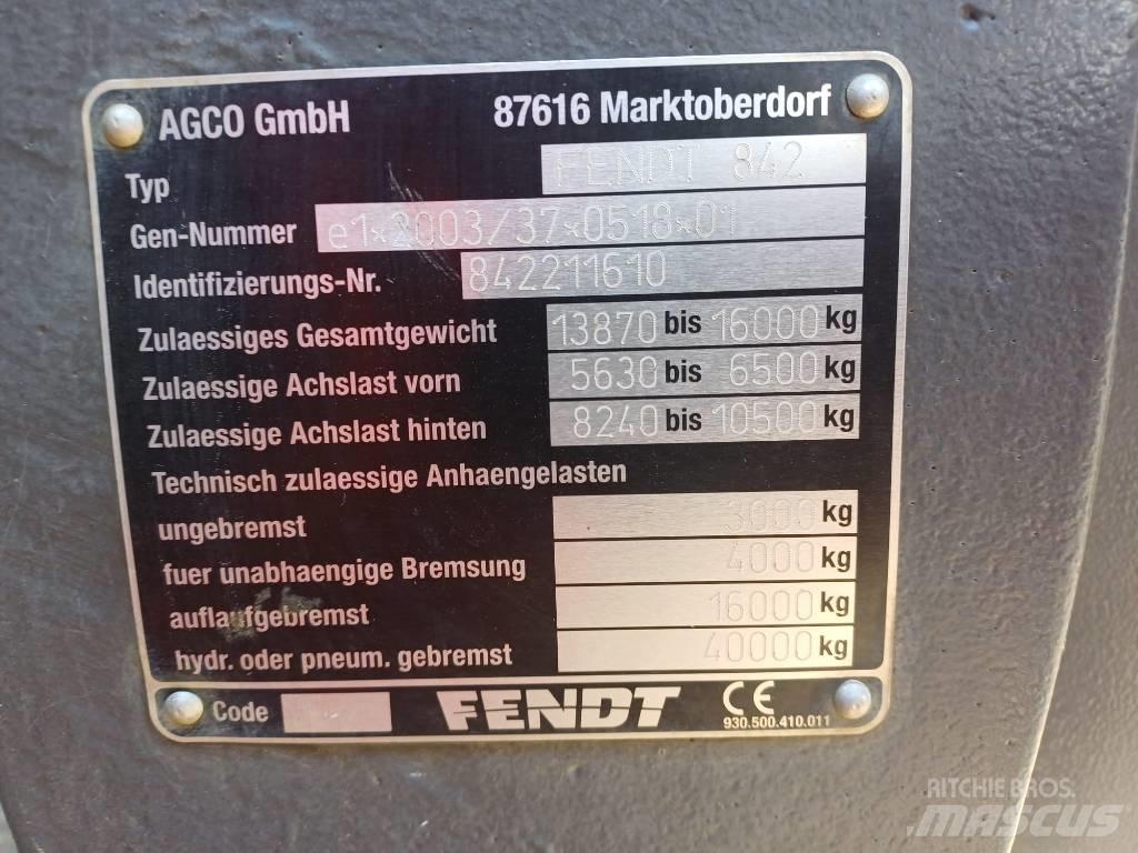 Fendt 828 S4 Tratores Agrícolas usados