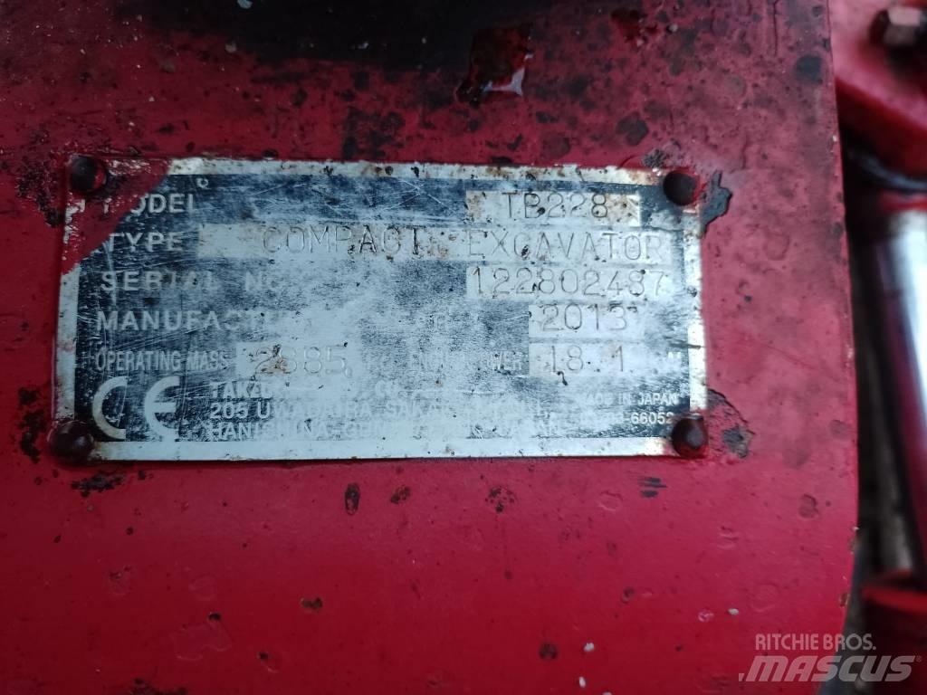 Takeuchi TB228 Miniescavadeiras
