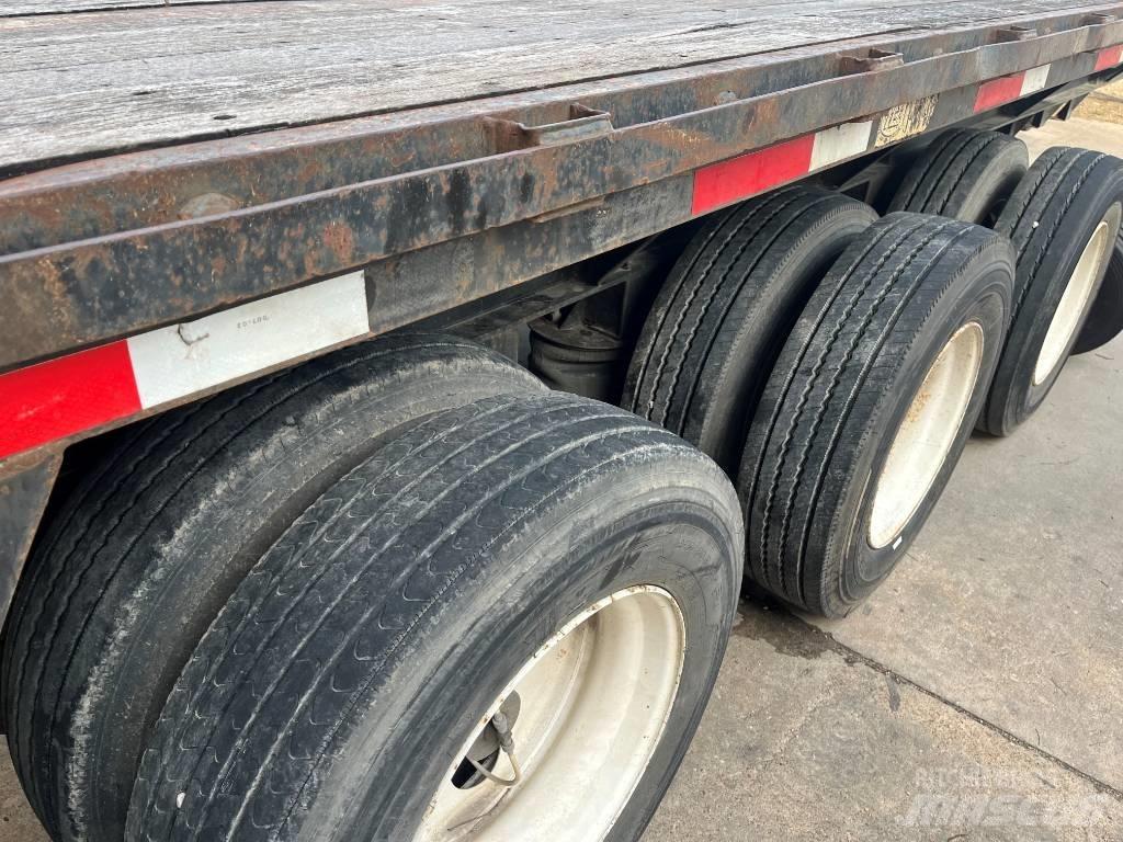 Fontaine 3 axle FBS Reboques estrado/caixa aberta
