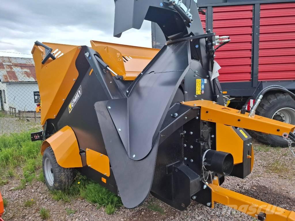 Emily Vortex Cortadores, moinhos e desenroladores de fardos