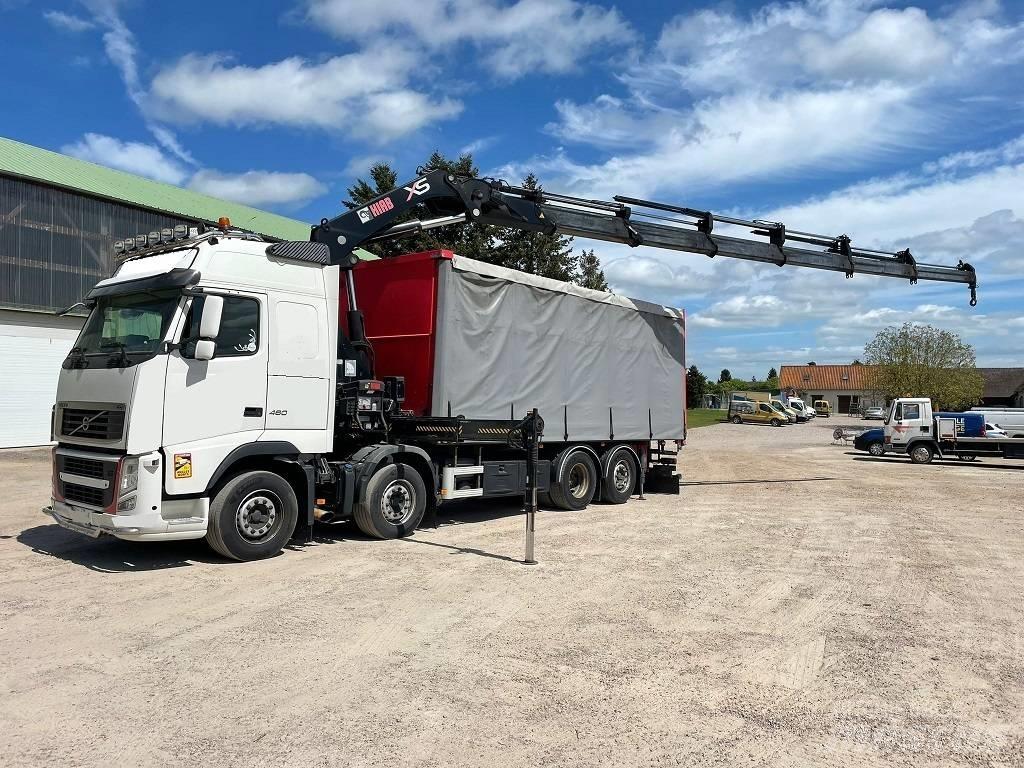 Volvo FH 460 Semi Reboques Estilha de Madeira