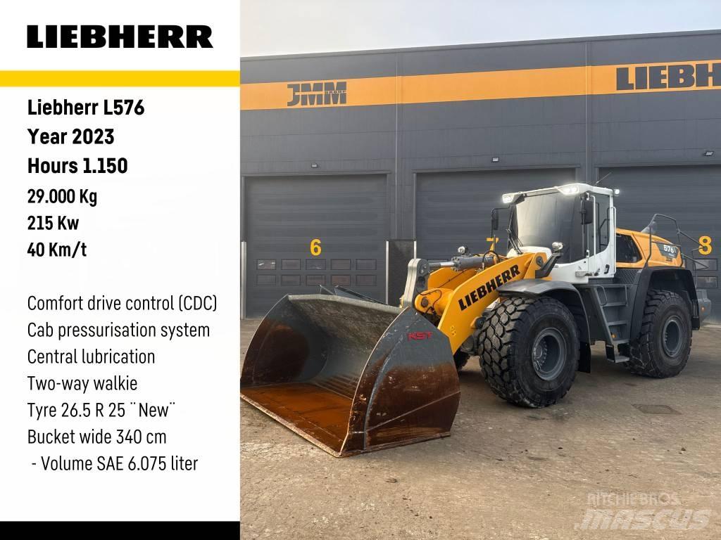 Liebherr L 576 Carregadeiras de rodas