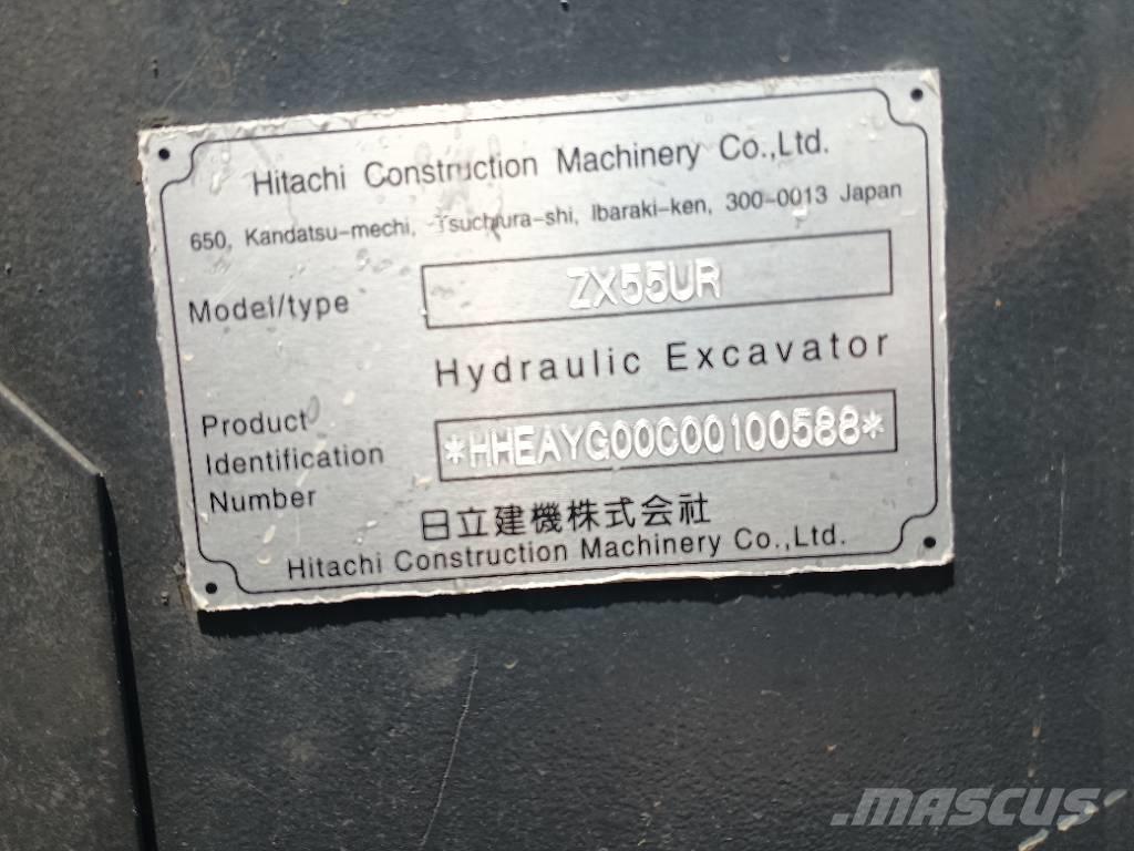 Hitachi 55 Miniescavadeiras
