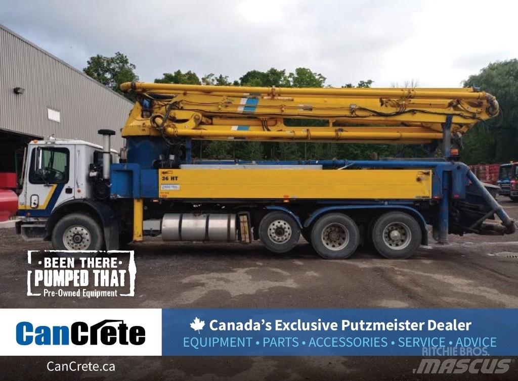Schwing 36M Bombas de betonagem