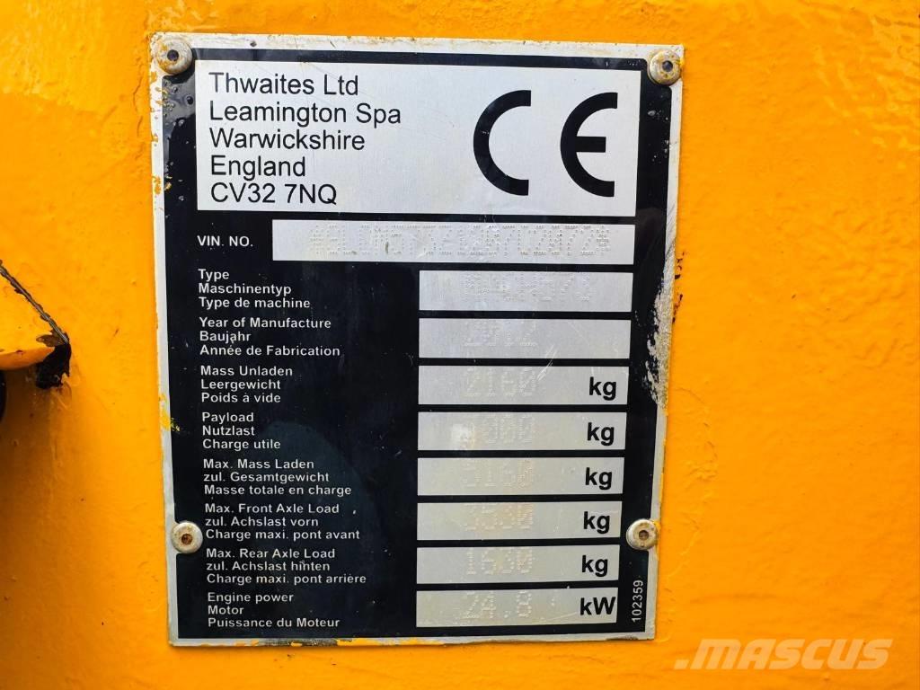 Thwaites MACH 573 Dumpers de obras