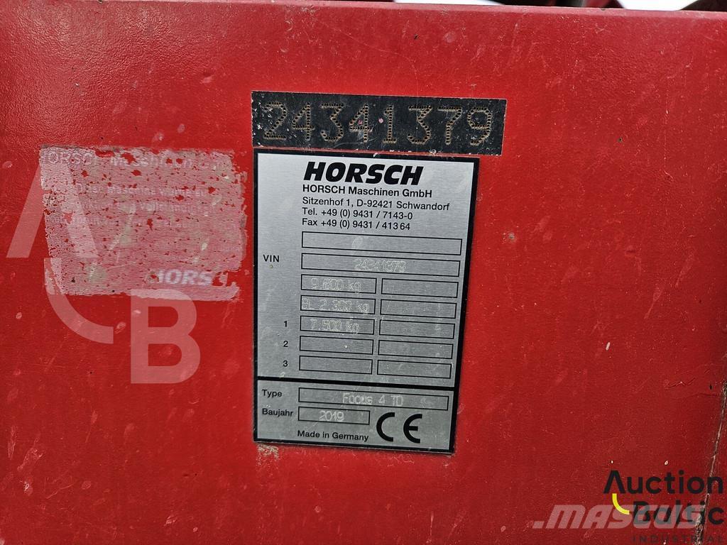 Horsch Focus 4 TD Perfuradoras combinadas