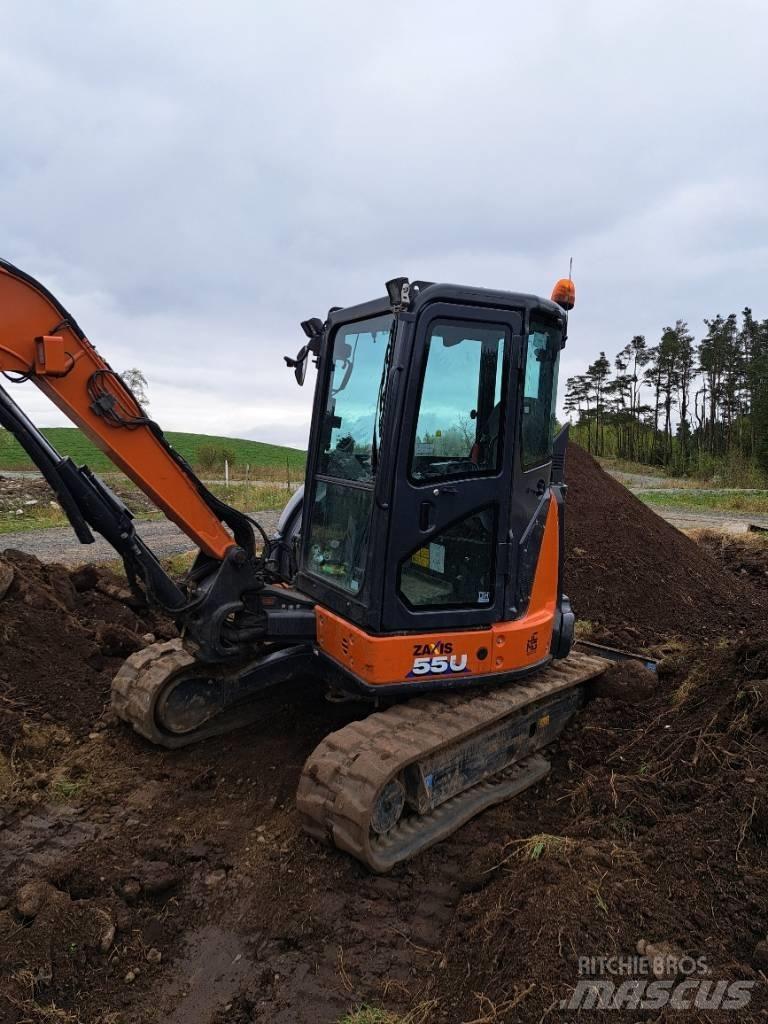 Hitachi ZX55US-6 CLR Miniescavadeiras