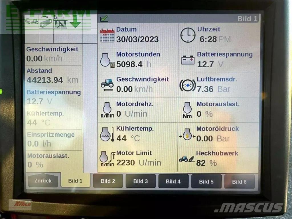 Steyr cvt 6220 Tratores Agrícolas usados