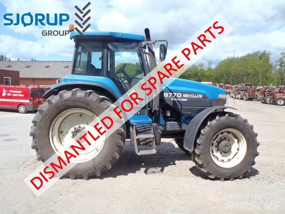 Ford 8770 Tratores Agrícolas usados