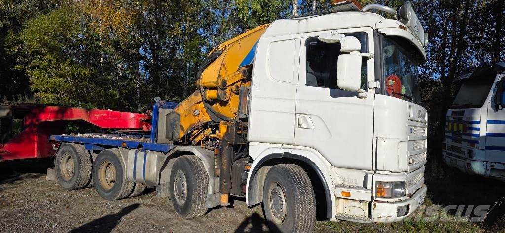 Scania R 144 G Camiões grua