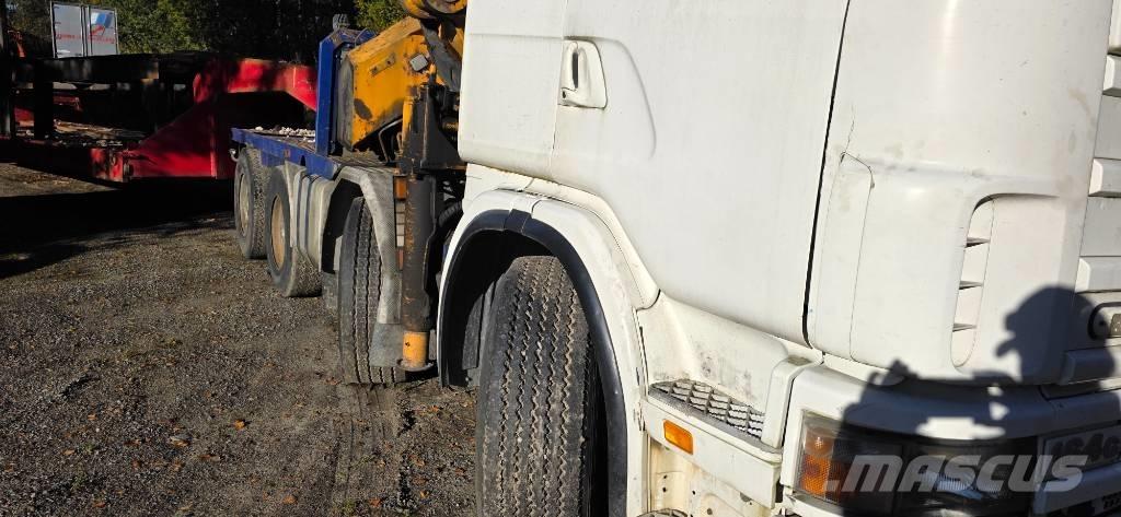 Scania R 144 G Camiões grua