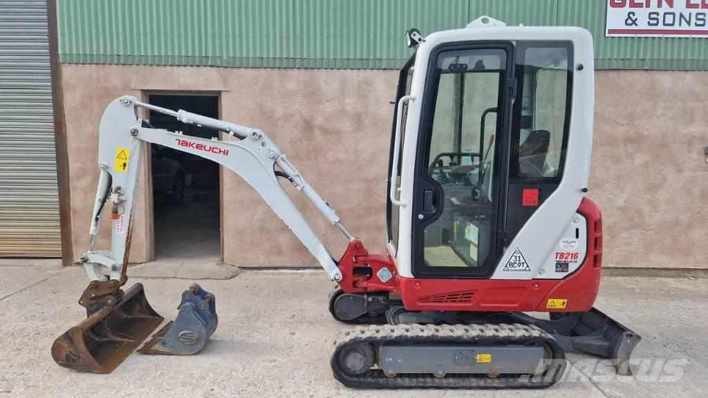 Takeuchi TB 216 A Miniescavadeiras