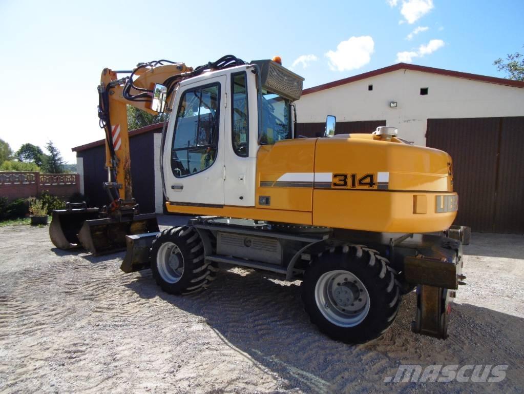 Liebherr A314 Escavadoras de rodas