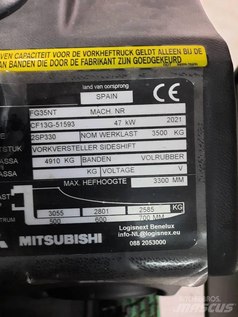 Mitsubishi FG35NT Empilhadores a gás