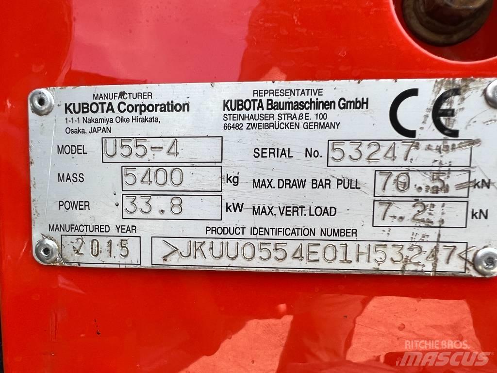 Kubota U 55-4 Miniescavadeiras