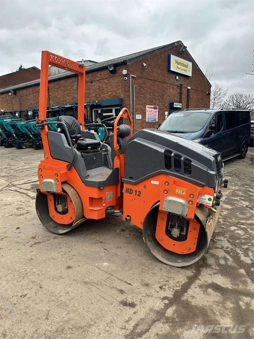 Hamm HD 12 Cilindros Compactadores tandem