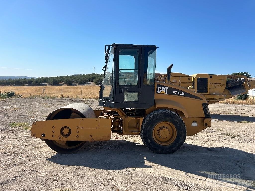 CAT CS 433 E Cilindros Compactadores tandem