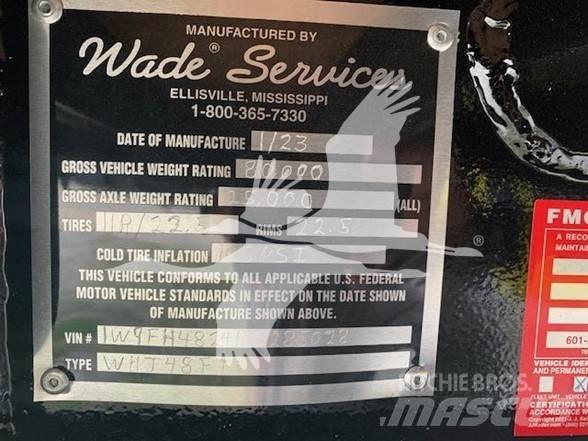 Wade FLATBED Semi Reboques estrado/caixa aberta