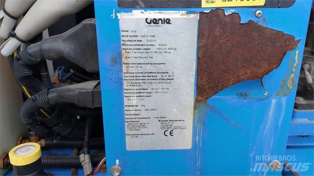 Genie S45 Elevadores braços Telescópicos