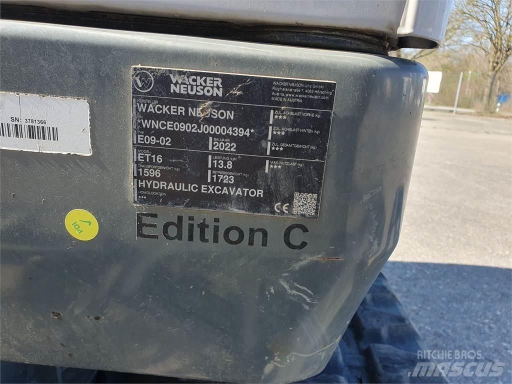 Wacker Neuson ET16 Escavadeiras de esteiras