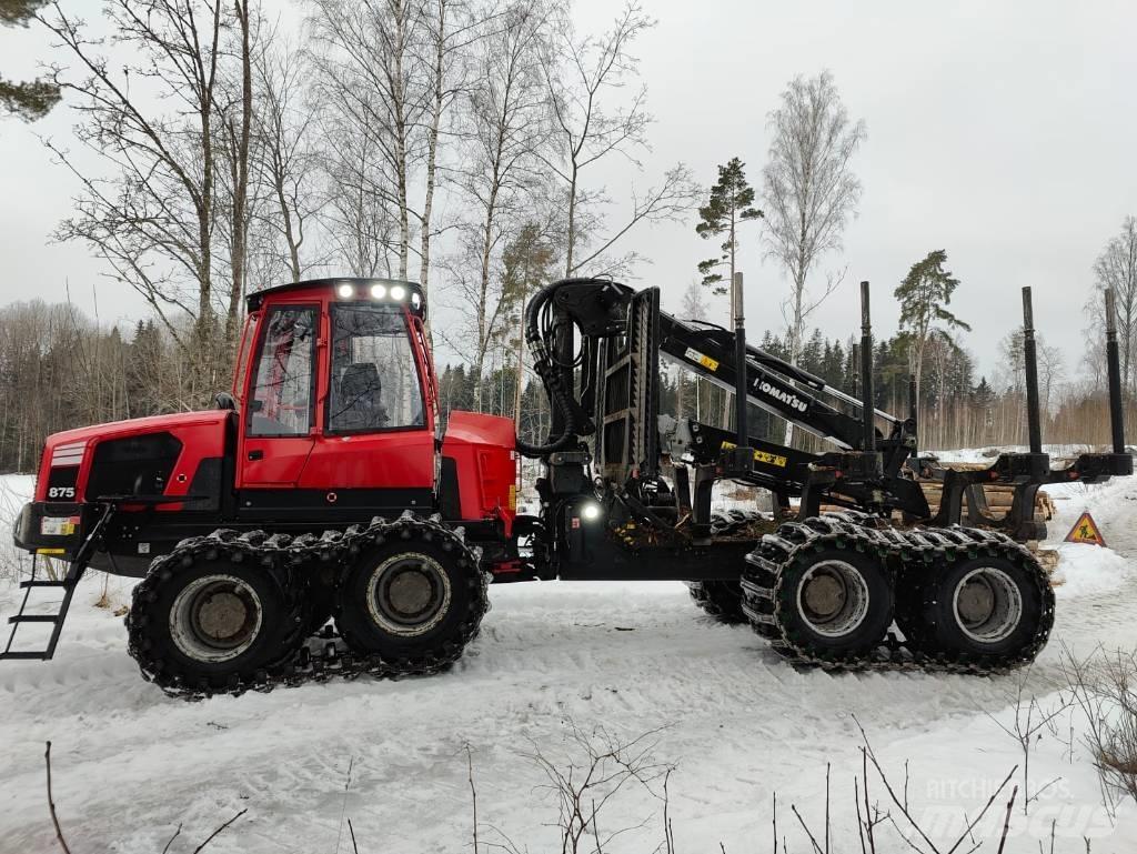 Komatsu 875 Forwarders florestais