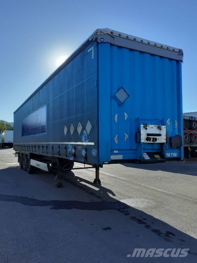 Krone Curtainsider Semi Reboques Cortinas Laterais