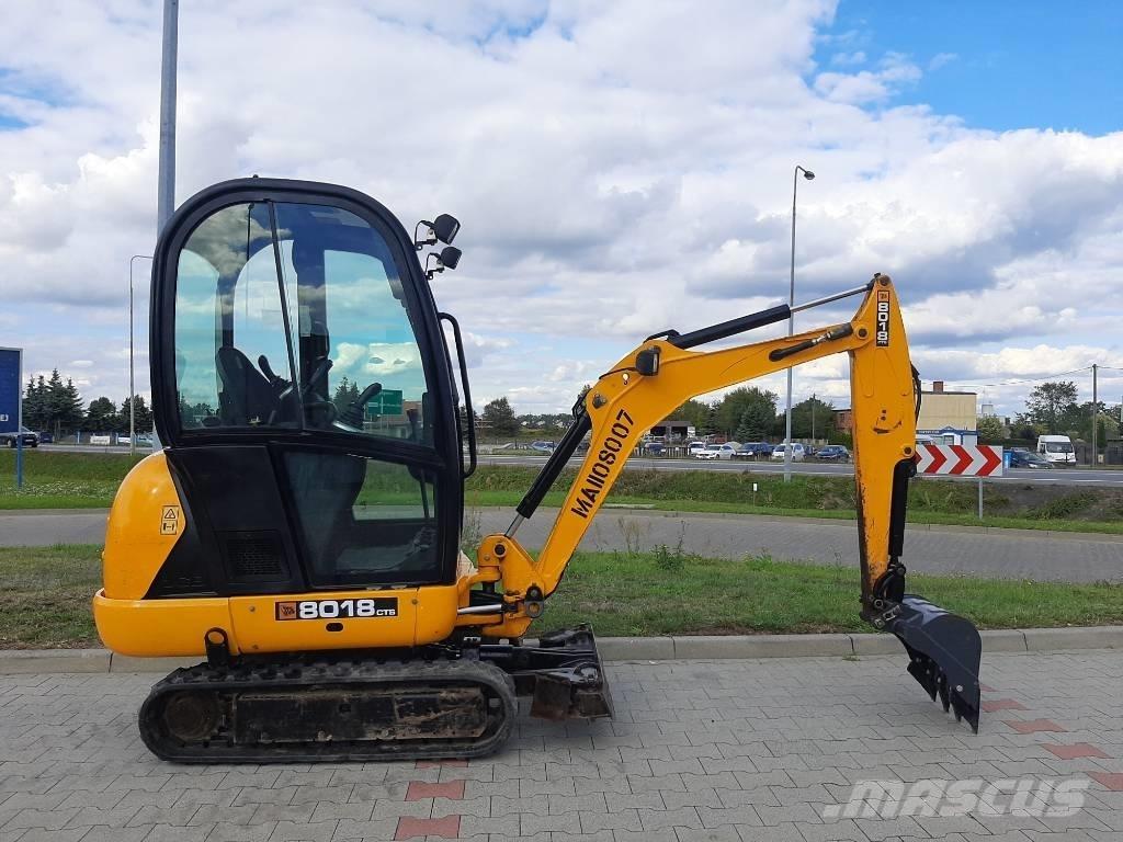 JCB 8018 CTS Miniescavadeiras