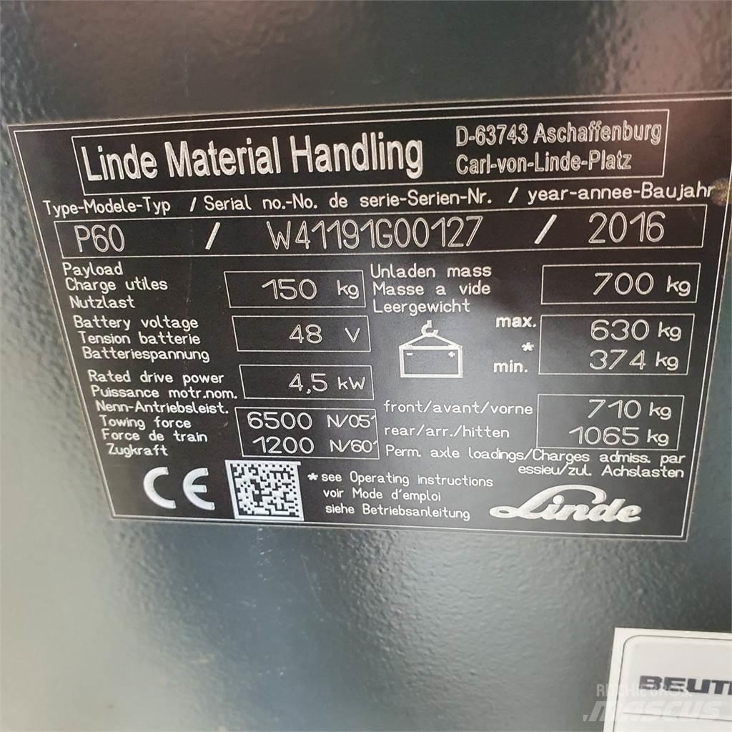 Linde P60 Tractores de reboque