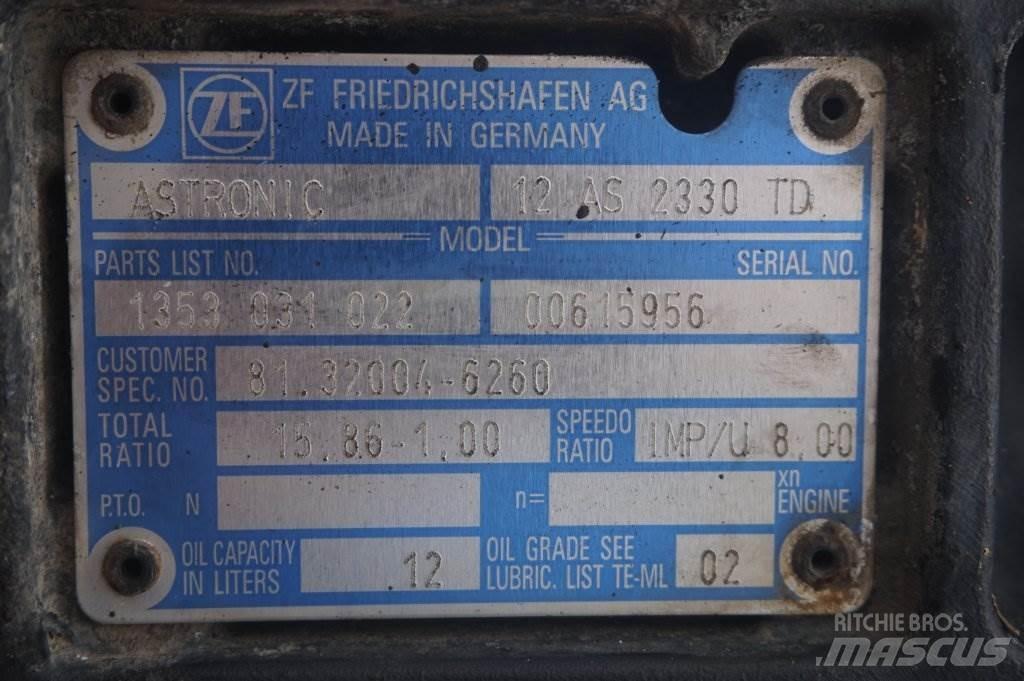 ZF 12AS2330DD TGX Caixas de velocidades