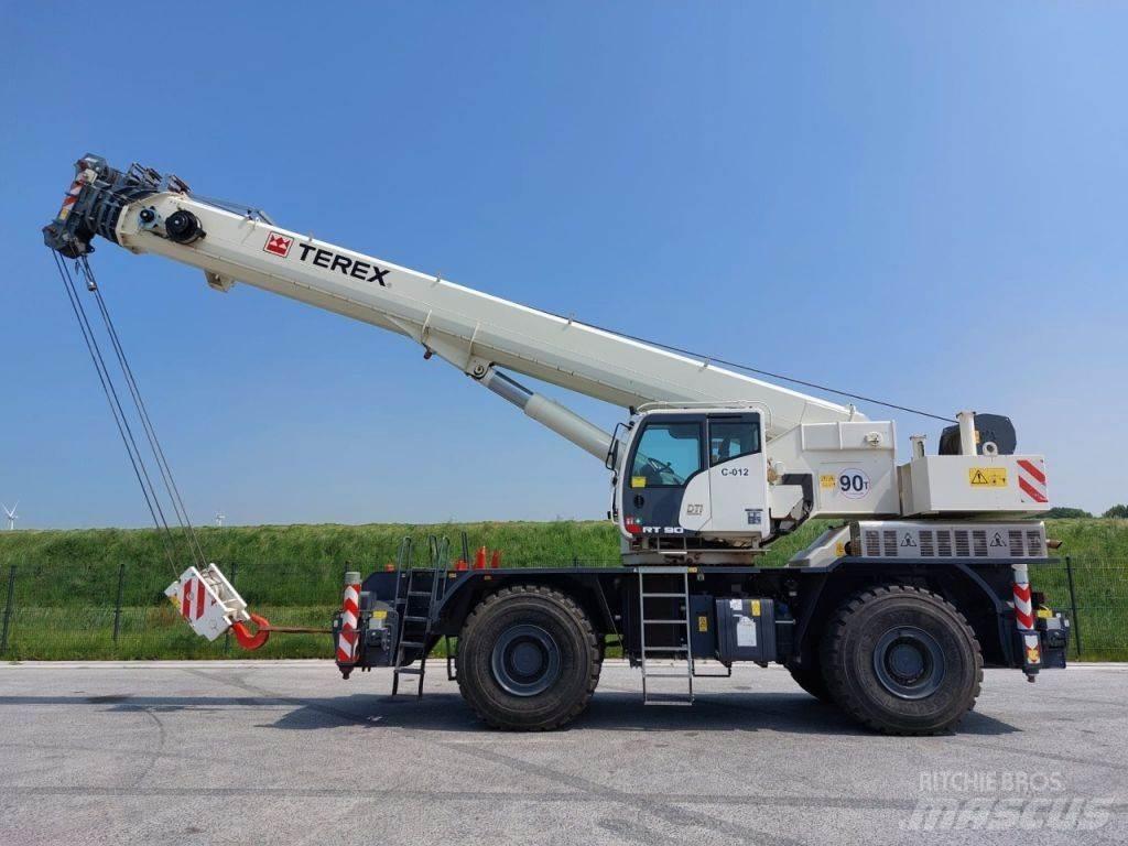 Terex RT 90 Gruas Fora-de-estrada