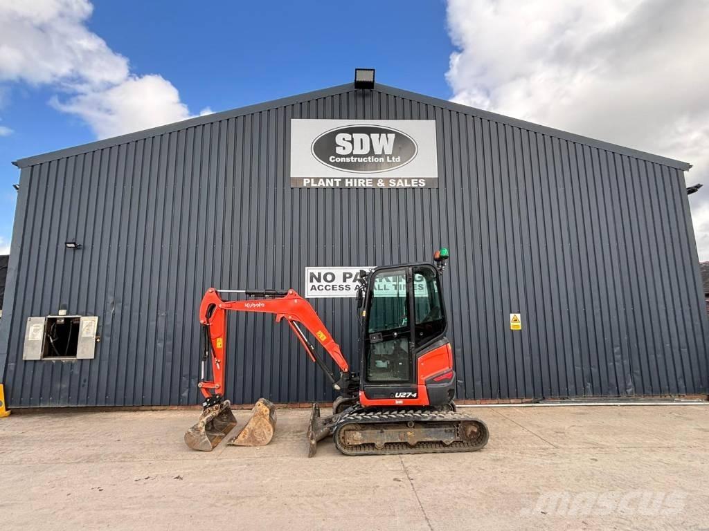 Kubota U 27 Miniescavadeiras
