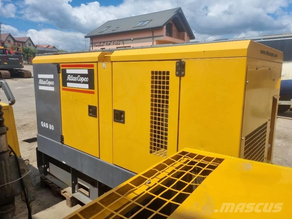 Atlas Copco QAS 80 Geradores Diesel