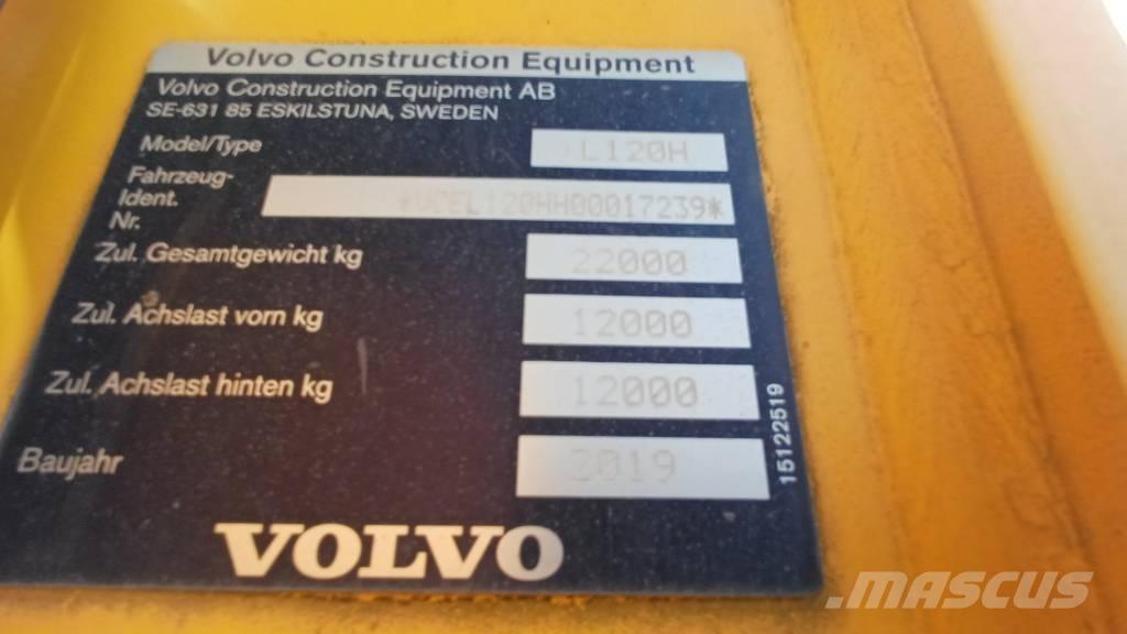 Volvo L 120 H Carregadeiras de rodas