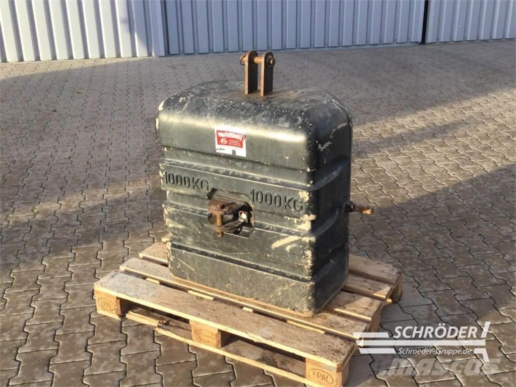  1000 KG Outros acessórios de tractores
