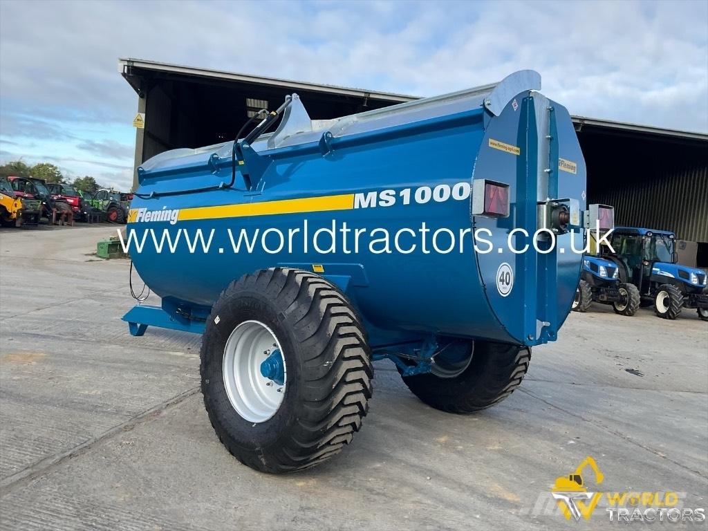 Fleming MS 1000 Espalhadores de estrume