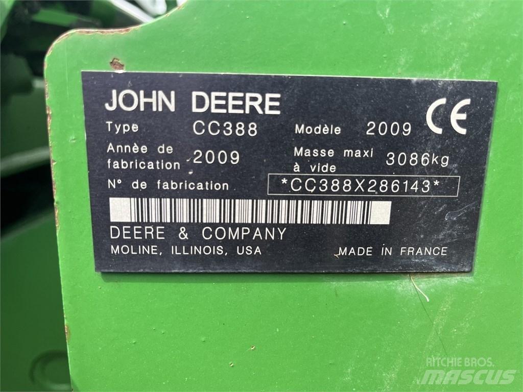 John Deere CC388, Gadanheiras-Condicionadoras