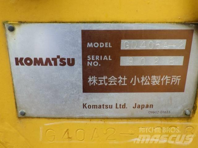 Komatsu GD405A-2 Motoniveladoras