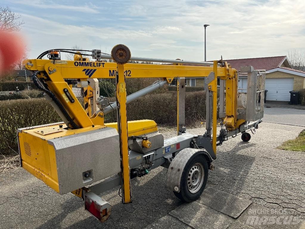 Omme Mini 12 EBJ Plataformas aéreas montadas em atrelados