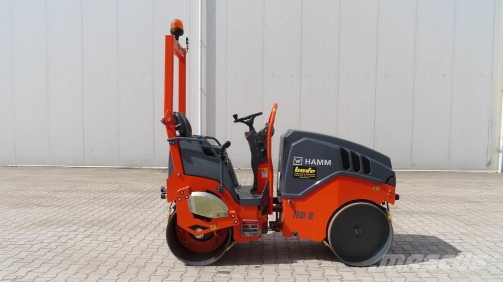 Hamm HD8 VV Cilindros Compactadores tandem