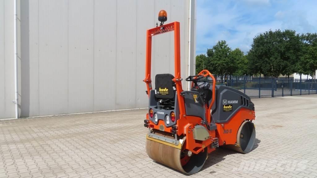 Hamm HD8 VV Cilindros Compactadores tandem