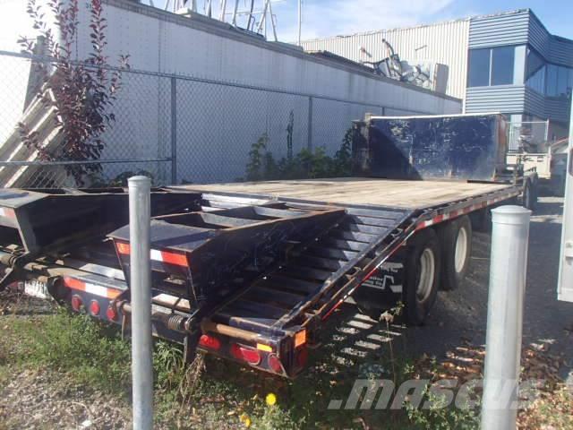 P.J. TRAILERS FD212 Reboques estrado/caixa aberta