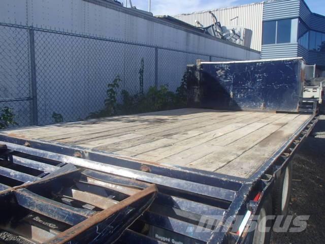 P.J. TRAILERS FD212 Reboques estrado/caixa aberta