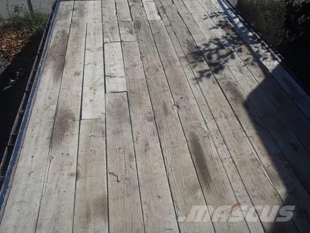 P.J. TRAILERS FD212 Reboques estrado/caixa aberta