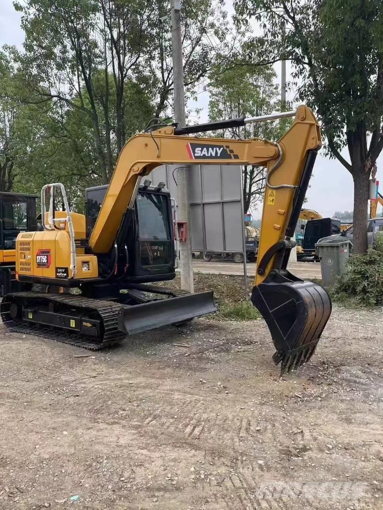Sany SY75C Escavadoras Midi 7t - 12t
