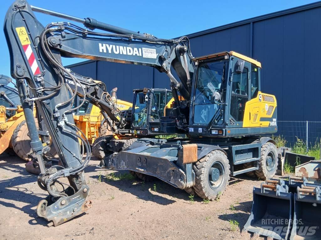 Hyundai HW 145 Escavadoras de rodas